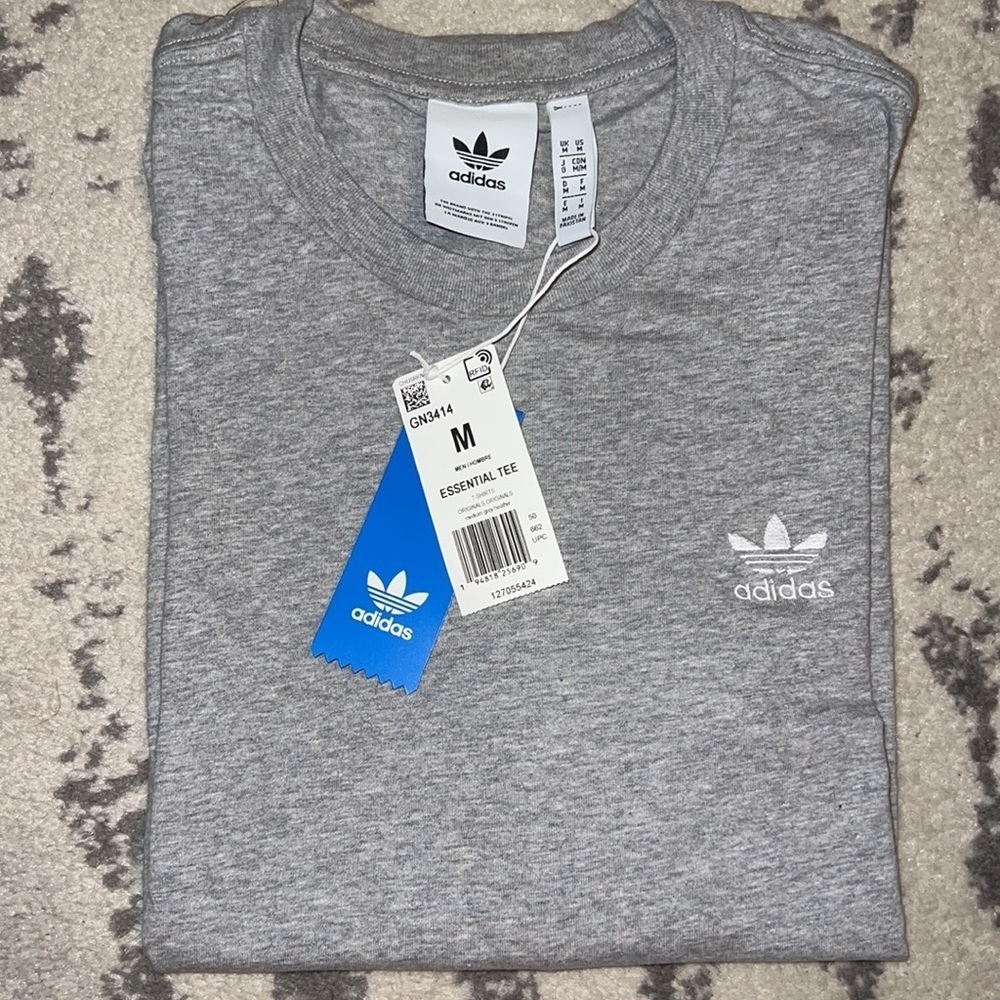Mens Adidas Short Sleeve Shirt - Picture 5 of 5